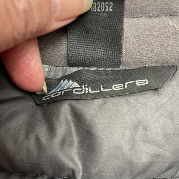 Cordillera Goose Down Vest Womens XS Black Full Zip Outdoor Adventure Puffer - Picture 3 of 8